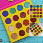 Juvia’s Place Masquerade Mini Palette de Fards à Paupières – 16 teintes vives et neutres, pigments intenses pour des looks audacieux et naturels, facile à estomper