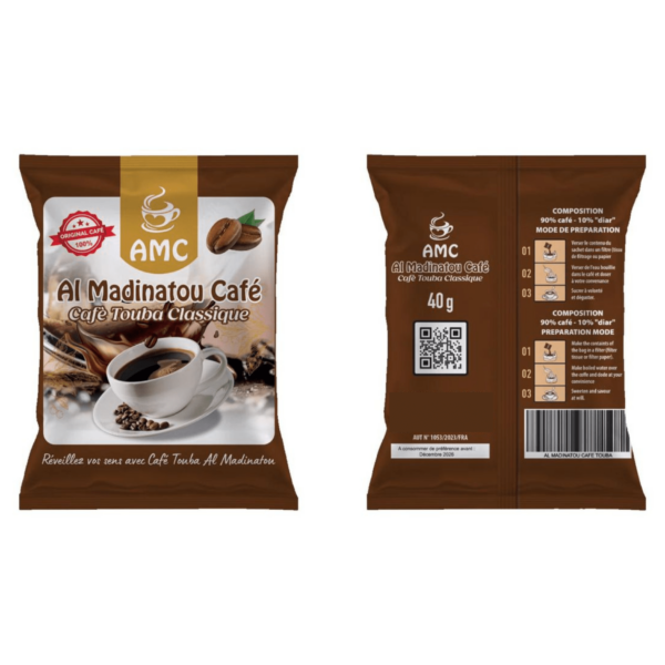 Al Madinatou Café – Café Touba Classique – 100% Café Authentique 40 SACHET ) – Image 2