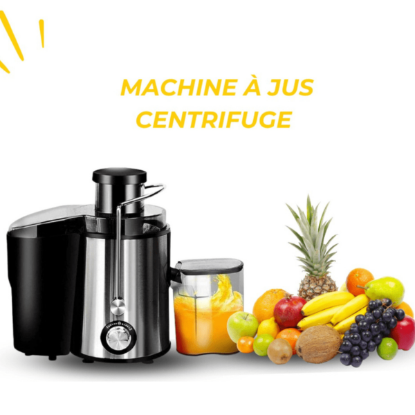 Machine à Jus Centrifuge : Préparez des Jus Frais en Un Clin d'Œil - Une Explosion de Saveurs et de Nutriments à Domicile !
