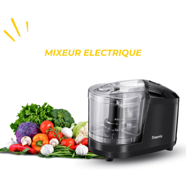 Mixeur Électrique : Préparez Smoothies, Soupe et Sauces en Un Clin d'Œil – Performance et Simplicité pour Tous vos Besoins Culinaires