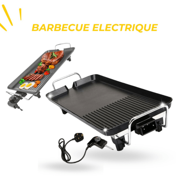 Barbecue Électrique : Savourez des Grillades Parfaites à l'Intérieur ou à l'Extérieur – Facilité d'Utilisation et Saveurs Inégalées !