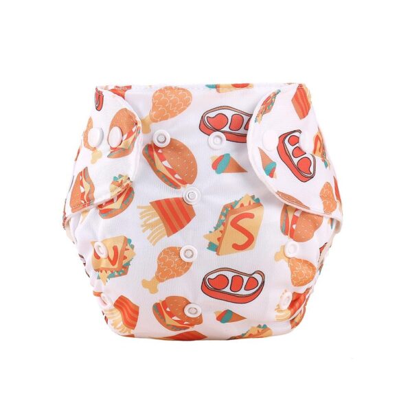 Couches en Tissu Réutilisables Réglables pour Bébé - Imperméables et Respirantes, Idéales pour l'Entraînement Potty – Image 4