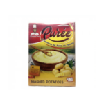 Purée de pommes de terre crémeuse en portion individuelle 4x115g – rapide à préparer, sans conservateurs ni colorants artificiels, idéale pour un repas délicieux et équilibré.