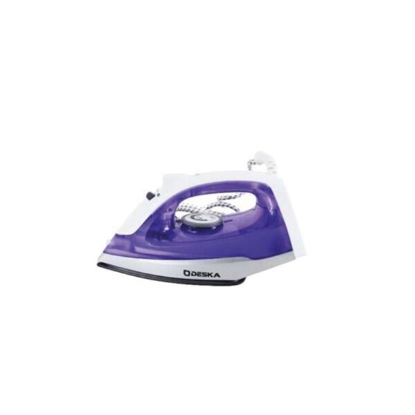 Fer à Repasser Deska FR2366-RI Mauve – Glisse Antiadhésive, Fonction Vapeur Puissante, Réglages de Température Précis, Design Léger et Ergonomique.