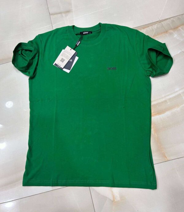 T-Shirt Homme Coupe Regular Vert - Confort Quotidien et Style Polyvalent, Parfait pour un Look Décontracté et Élégant en Toute Occasion – Image 2