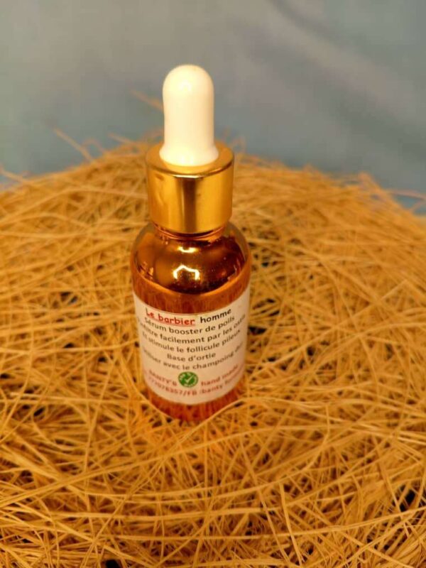 Sérum à Barbe : Soin Nourrissant et Hydratant pour une Barbe Épais, Douce et Bien Entretenue.