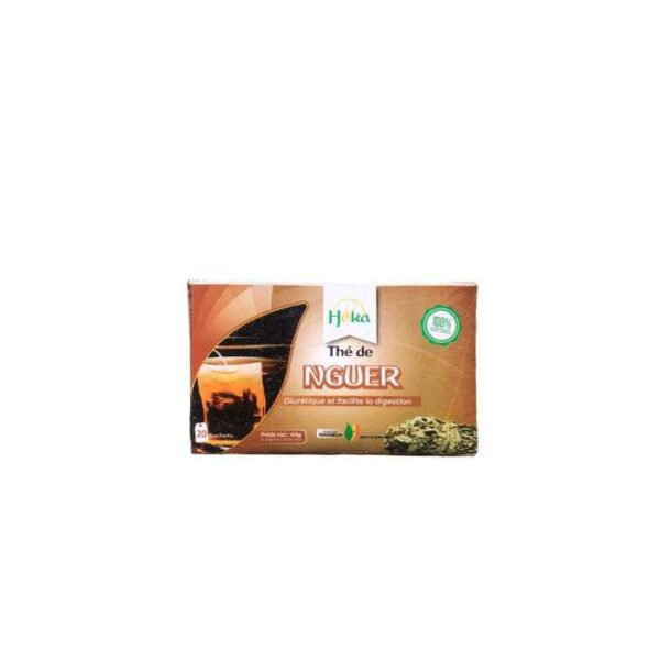 Thé de Nguer Naturel Traditionnel, Infusion Aromatique et Revitalisante, Origine Africaine, Riche en Antioxydants, 100% Bio - Parfait pour Relaxation & Bien-être.