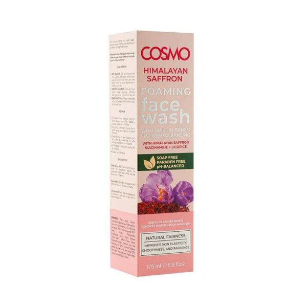 Nettoyant Visage Moussant au Safran de l'Himalaya - 175ml : Purifiez et Illuminez votre Peau pour un Teint Radieux – Image 2