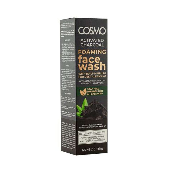 Nettoyant Visage Moussant au Charbon Actif – 175ml, désincrustant et purifiant, absorbe l’excès de sébum pour une peau nette et éclatante, sans impuretés. – Image 4