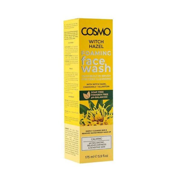 Nettoyant Visage Moussant à l’Hamamélis – 175ml, purifie et apaise en douceur les peaux sensibles. Hydrate et équilibre pour un teint frais et éclatant. – Image 2