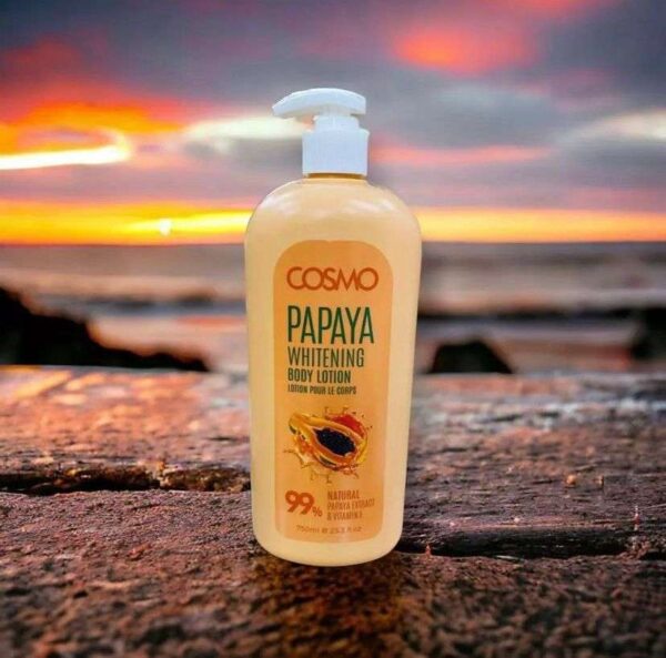 Lotion pour le Corps Blanchissante à la Papaye – Hydratation et Éclat pour une Peau Lumineuse et Uniforme