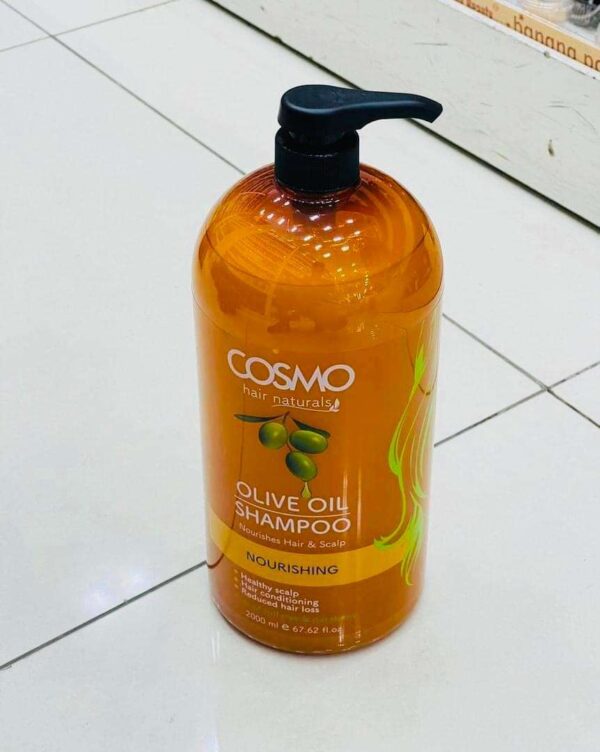 Shampoing Cosmo Hair Naturals 1000ML - Pack de 6 variantes : soins doux et ciblés pour des cheveux éclatants, hydratés et en pleine santé.