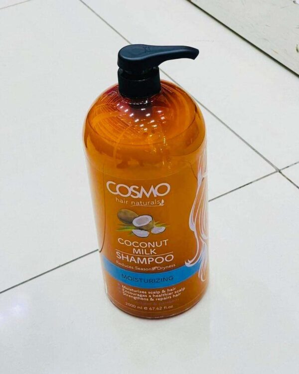 Shampoing Cosmo Hair Naturals 1000ML - Pack de 6 variantes : soins doux et ciblés pour des cheveux éclatants, hydratés et en pleine santé. – Image 4