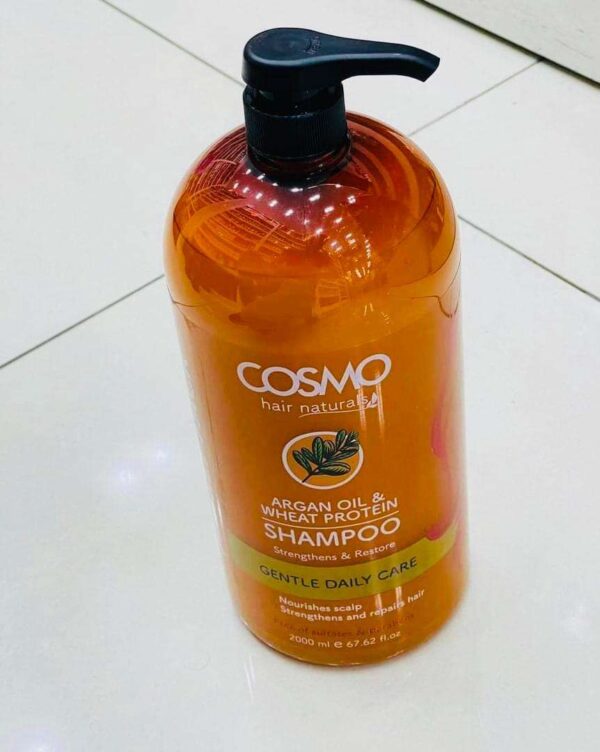 Shampoing Cosmo Hair Naturals 1000ML - Pack de 6 variantes : soins doux et ciblés pour des cheveux éclatants, hydratés et en pleine santé. – Image 3