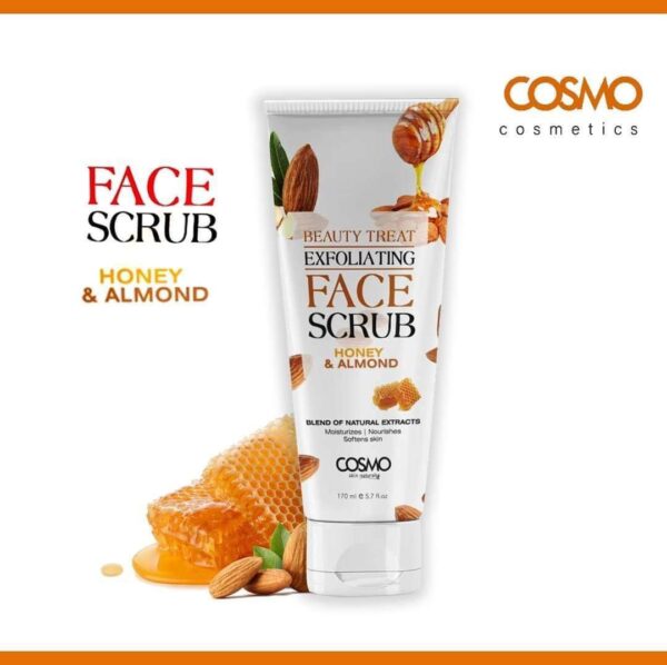 Gommage pour le Visage au Miel et aux Amandes : Éclat Naturel et Douceur en 170 ml