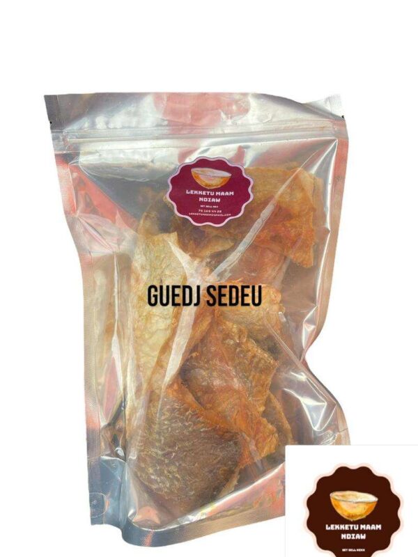 Guedj Sedeu 250g – Mélange épicé et savoureux, idéal pour vos plats traditionnels et créations culinaires. Un délice à savourer en famille !
