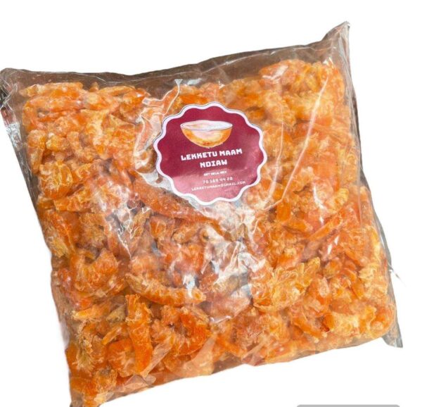 Crevettes Séchées Naturelles - 500g - Riches en Protéines et Saveurs Intenses - Ingrédient Parfait pour Vos Plats Exotiques et Traditionnels - Qualité Premium