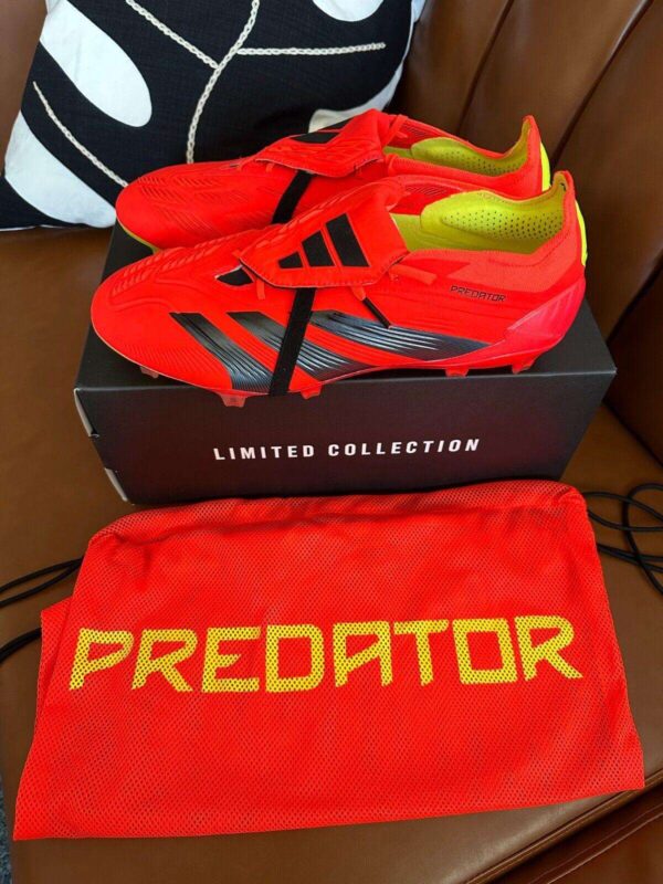 Predator - Chaussures de football : maîtrise et contrôle total. Crampons conçus pour une précision ultime sur le terrain, alliant puissance, adhérence et confort. – Image 4