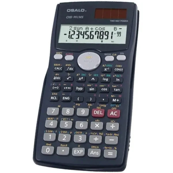Calculatrice Casio Scientifique – Fonctions Avancées et Simples – Outil Indispensable pour les Études et Calculs Techniques et Mathématiques