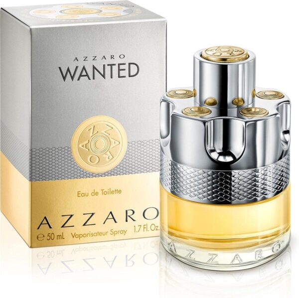 "AZZARO WANTED Eau de Toilette - Parfum Audacieux et Charismatique avec des Notes Épicées et Boisées"
