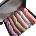 Box Cadeau Hijab de 6 Voiles Mousselines - Élégance et Confort au Quotidien