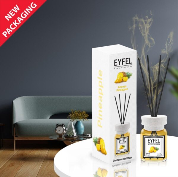 EYFEL Diffuseur de Parfum Ananas - Parfum Tropical et Enivrant - 100 ml de Fraîcheur et d’Évasion – Image 2