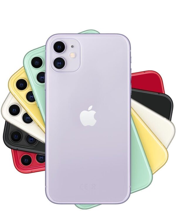 iPhone 11 128 Go – Écran 6,1" Liquid Retina – Caméra 12 MP – Processeur A13 Bionic – Charge rapide 18W – État : Scellé – Image 6