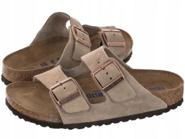 Sandales Homme Beige en Daim Birkenstock – Confort et Élégance (Taille 40 à 46)