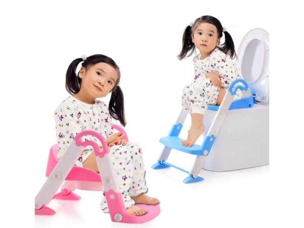 Chaise Toilette Bébé 2-en-1 avec Échelle – Solution d'Apprentissage de la Propreté pour Enfants