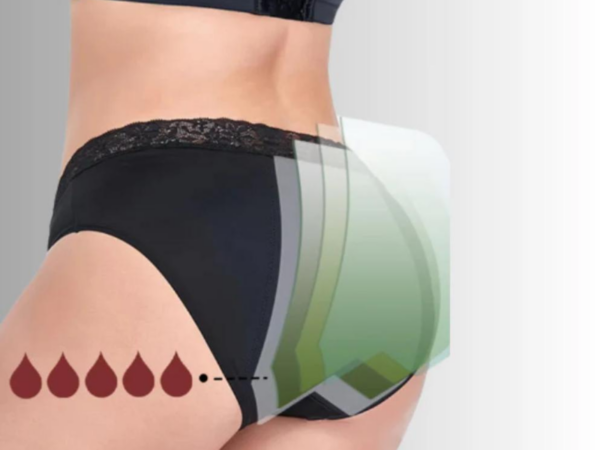 Culotte Menstruelle Flux Hémorragique – Absorption 10 à 14h – Image 4