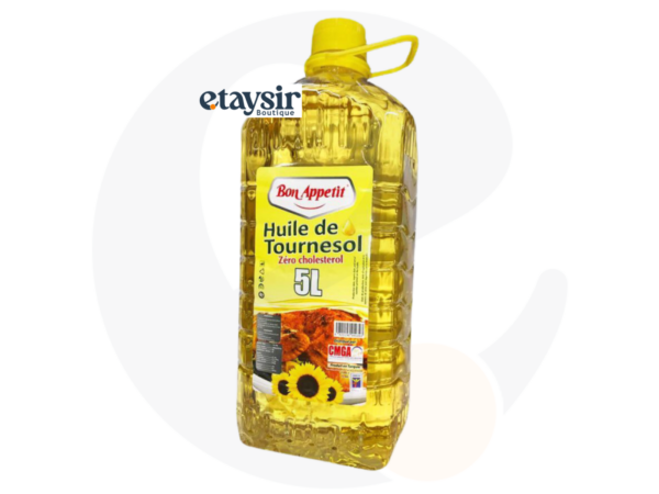 Huile de Tournesol Bon Appétit – 5 Litres