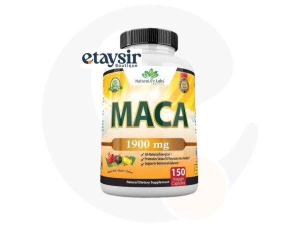Organic Maca – 1900 mg | 150 Gélules Végétales