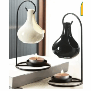 Diffuseur/ d’Arômes en Céramique Suspendu avec Support Métal