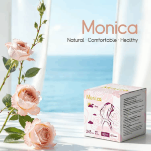 Monica Serviettes hygiéniques Jour/Day – Normal, Confort Quotidien 245 mm
